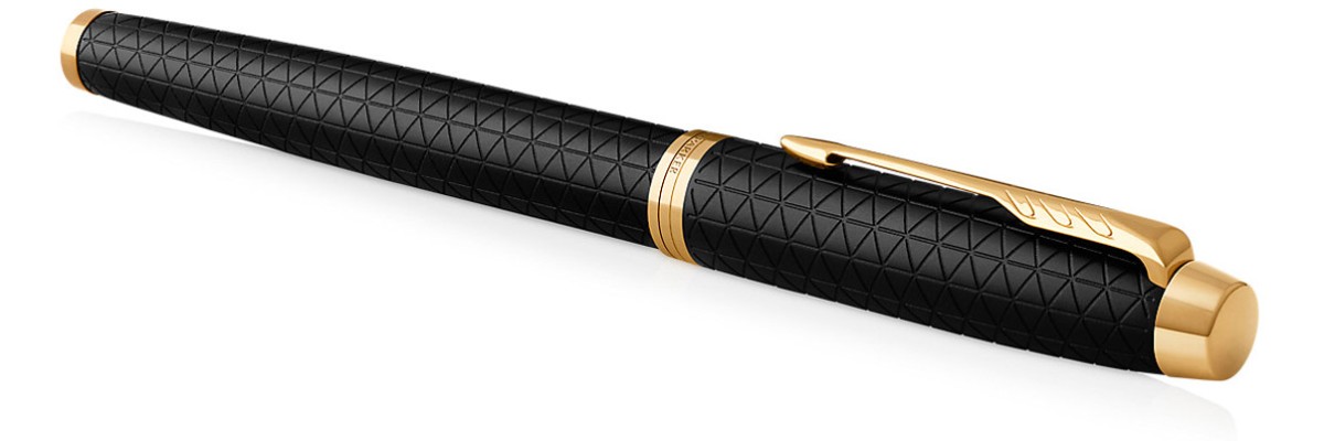 Parker - IM Premium - Black Gold GT - Rollerball