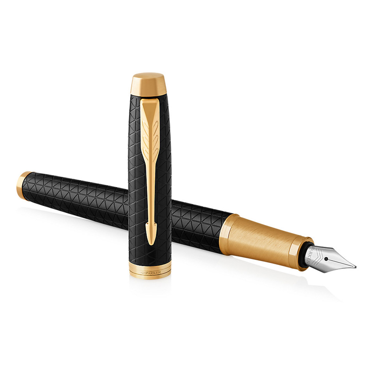 Parker - IM Premium - Black Gold GT - Fountain Pen