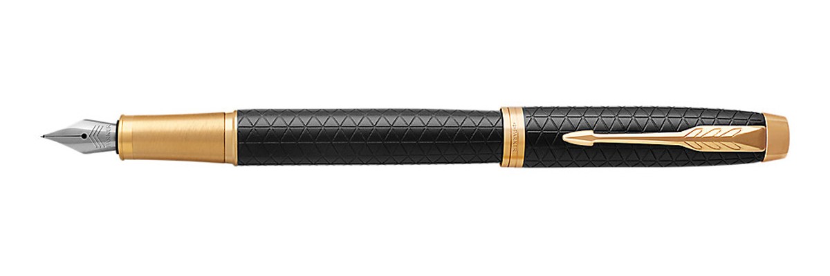Parker - IM Premium - Black Gold GT - Fountain Pen