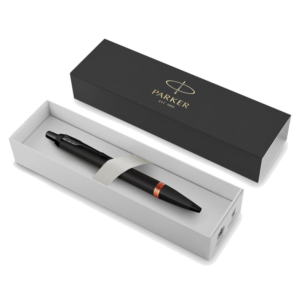 Parker - IM - Vibrant Orang Ring - Ballpoint Pen