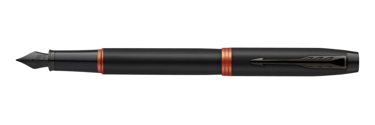 Parker - IM - Vibranr Orange Ring - Fountain Pen