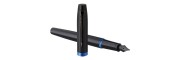 Parker - IM - Vibranr Blue Ring - Fountain Pen