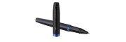 Parker - IM - Vibranr Blue Ring - Rollerball Pen