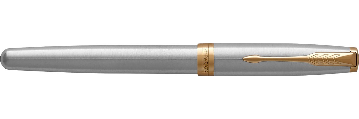 Parker - Sonnet - Stainless Steel GT - Fountain Pen