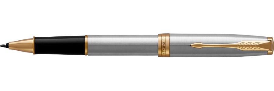 Parker - Sonnet - Stainless Steel GT - Rollerball