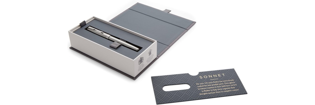 Parker - Sonnet - Stainless Steel CT - Stilografica