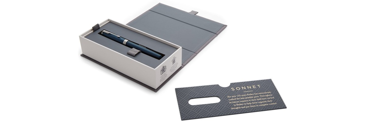 Parker - Sonnet - Lacca Blu CT - Stilografica