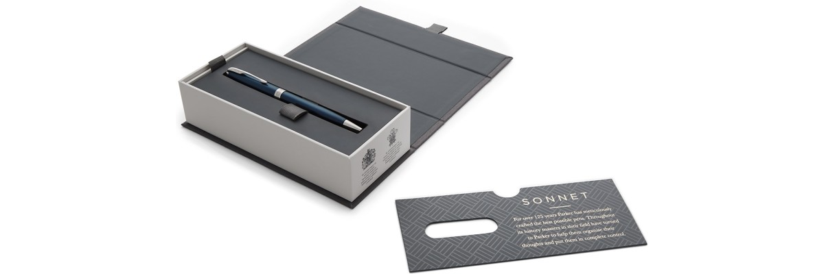 Parker - Sonnet - Blue Laquer CT - Ballpoint