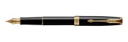 Parker - Sonnet - Black Laquer GT - Fountain Pen