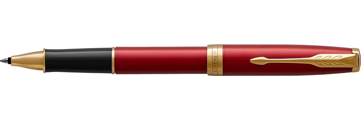 Parker - Sonnet - Red Laquer GT - Rollerball