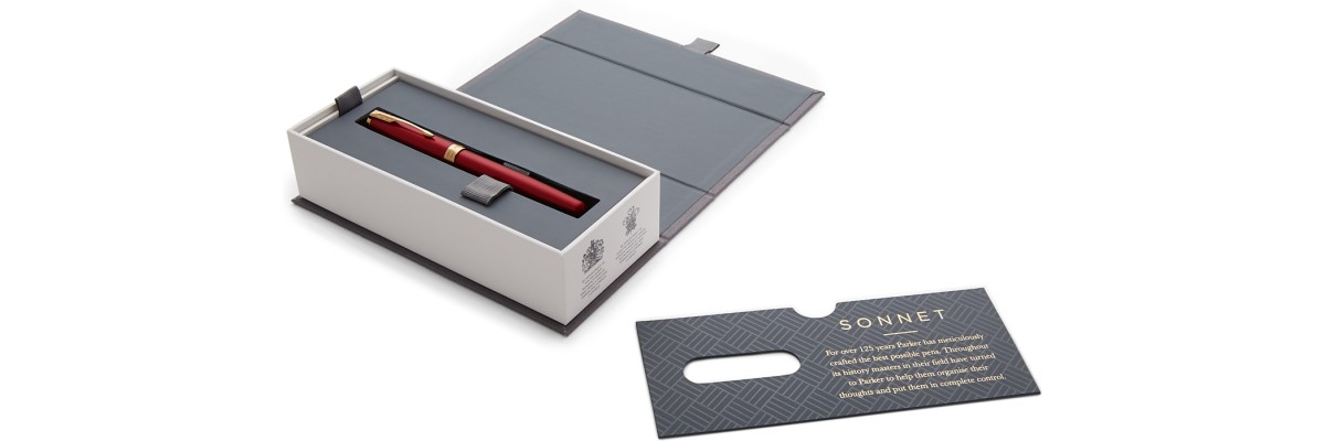 Parker - Sonnet - Lacca Rossa GT - Roller