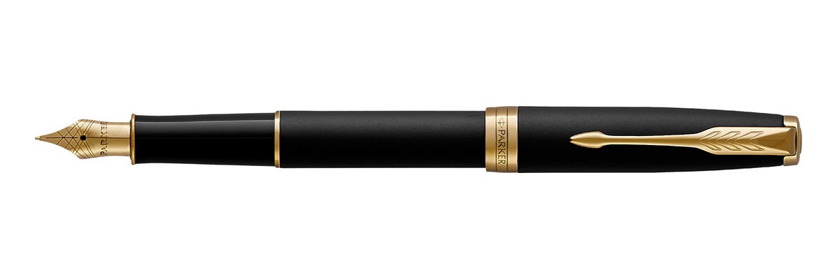 Parker - Sonnet - Matt Black GT - Fountain Pen