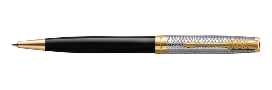 Parker - Sonnet - Metal Black GT - Penna a sfera