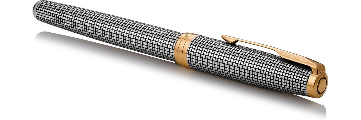 Parker - Sonnet - Sterling Silver Ciselè GT - Fountain Pen