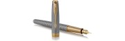 Parker - Sonnet - Sterling Silver Ciselè GT - Fountain Pen