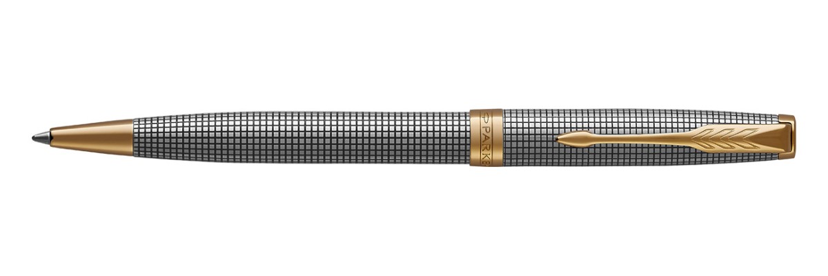 Parker - Sonnet - Sterling Silver Ciselè GT - Ballpoint