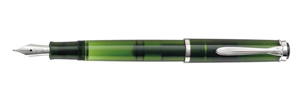 Pelikan - Classic M205 Olivine - Stilografica with Ink of the year Olivine