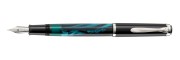 Pelikan - Classic M205 Petrol Marbled - Fountain Pen