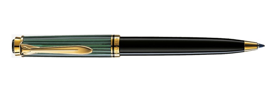 Pelikan - Souverän 300 - Verde Nera - Penna a sfera