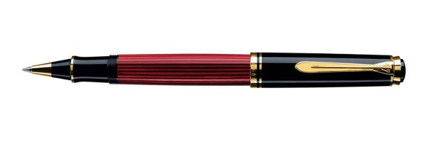 Pelikan - Souverän 600 - Red Black - Rollerball