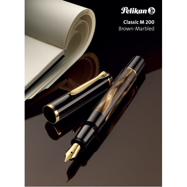 Pelikan - Classic 200 Brown Marbled