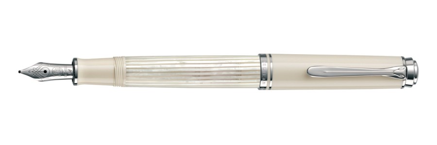 Pelikan - Souverän® 605 White Transparent - Stilografica