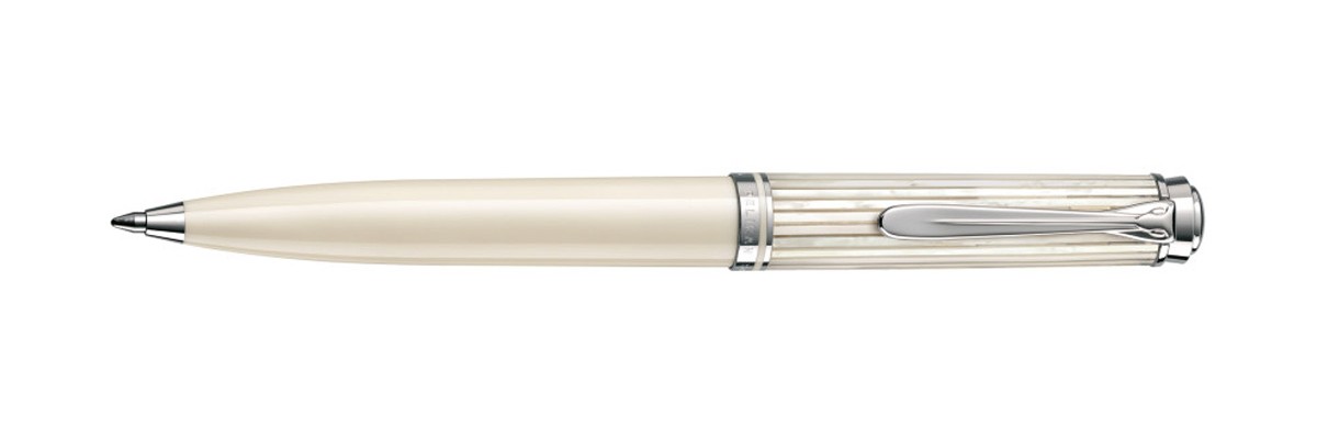 Pelikan - Souverän® 605 White Transparent - Ballpoint Pen