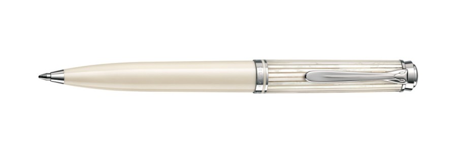 Pelikan - Souverän® 605 White Transparent - Penna a sfera