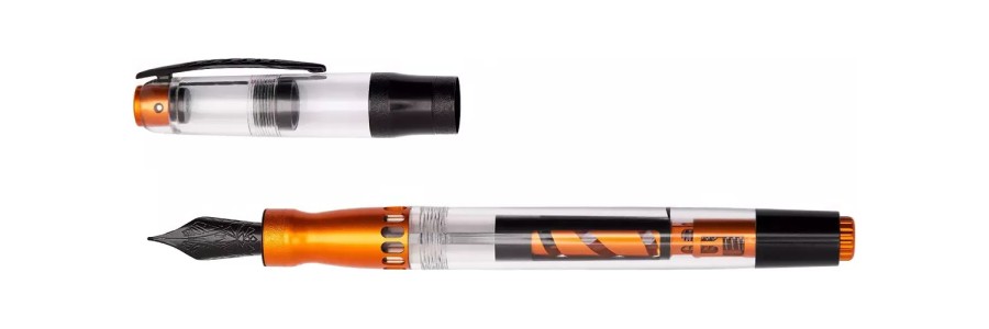 Pineider - Mystery Fast Filler - Sunrise Orange - Stilografica