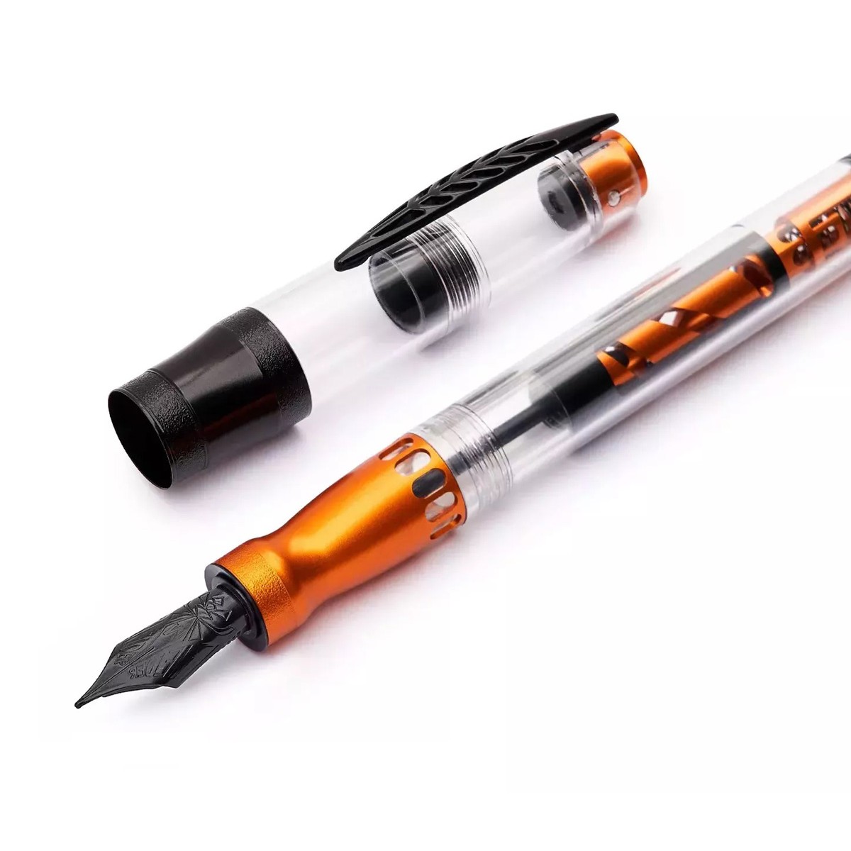 Pineider - Mystery Fast Filler - Sunrise Orange - Stilografica