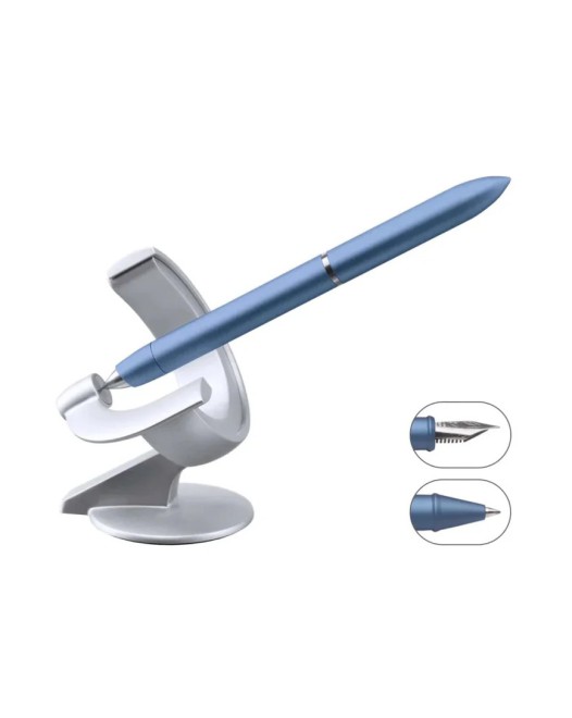 Hoverpen Future 2-in-1 – Penna magnetica modulare con doppia punta - Mist Blue
