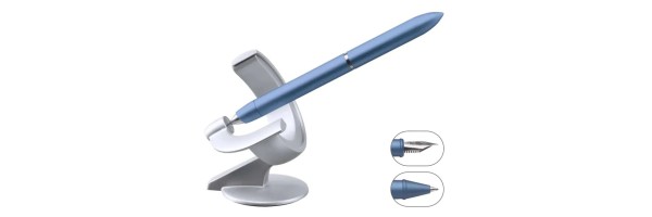 Hoverpen Future 2-in-1 – Modular Magnetic Pen with Dual Tips – Mist Blue
