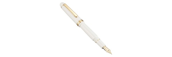 Platinum - 3776 Century - Chenonceau White - Fountain Pen