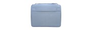 A5 Faux Leather Clipboard - Sky Blue