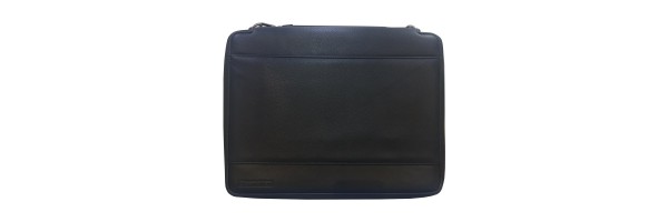 A4 Faux Leather Clipboard - Black