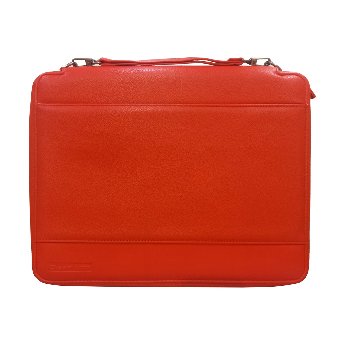 A5 Faux Leather Clipboard - Red
