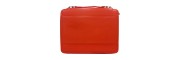 A4 Faux Leather Clipboard - Red