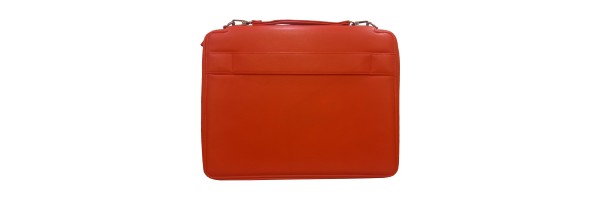 A4 Faux Leather Clipboard - Red