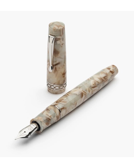 RADIUS 1934 - Settimo - Marmo Bianco ST - Fountain Pen