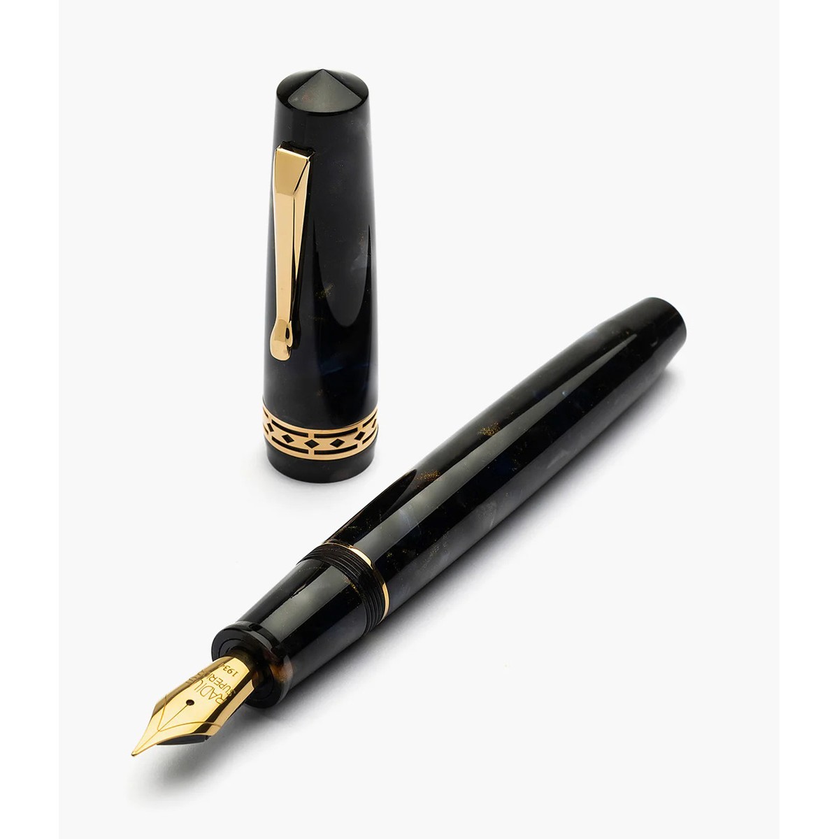 RADIUS 1934 - Settimo - Roccia Marina GT - Fountain Pen