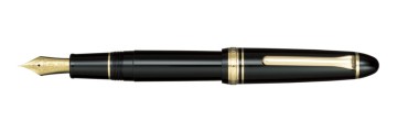 Sailor - 1911 Large Black GT - Fountain Pen 