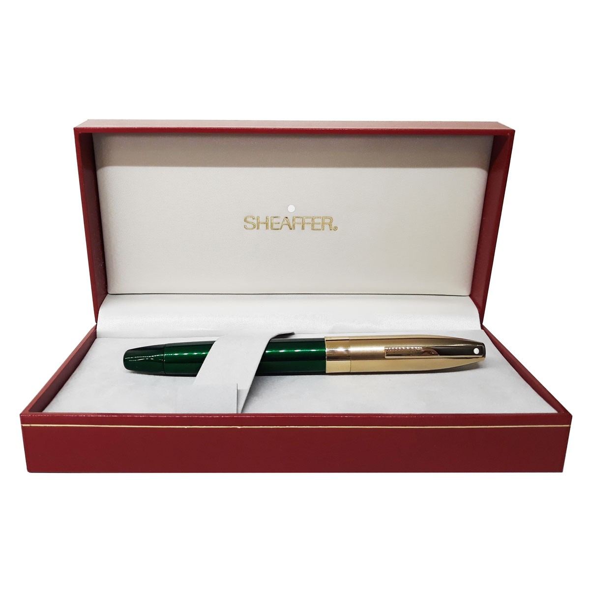 Sheaffer - Legacy - Green laquer Gold Cap - Rollerball