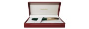 Sheaffer - Legacy - Green laquer Gold Cap - Rollerball