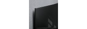 GL100 - Sigel - Magnetic Glass Board - Black - 12 x 78 x 1,5 cm