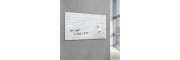 GL244 - Sigel - Magnetic Glass Boards - White Stone - 130 x 55 cm