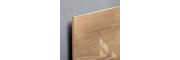 GL247 - Sigel - Magnetic Glass Boards - Natural Wood - 130 x 55 cm