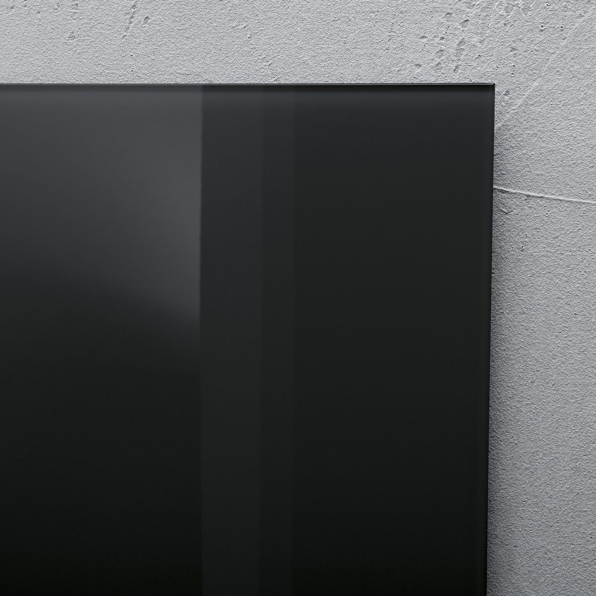 GL120 - Sigel - Magnetic Glass Board - Black - 60 x 40 x 1,5 cm