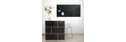 GL149 - Sigel - Magnetic Glass Board - Ardesia - 91 x 46 cm 