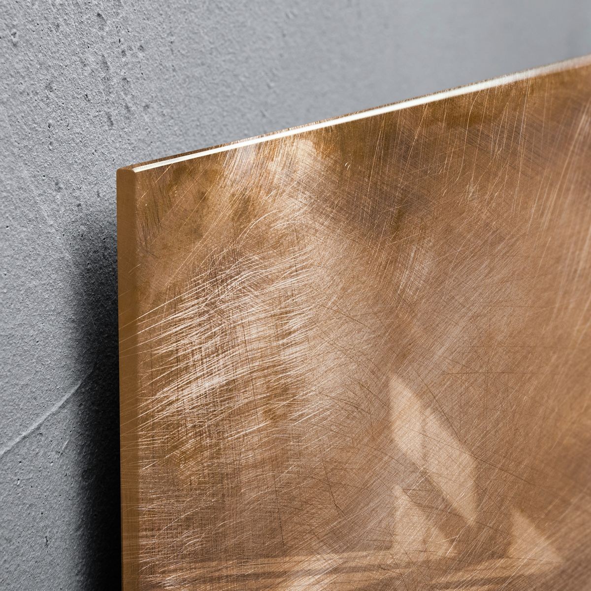 GL267 - Sigel - Magnetic Glass Board - Used-Bronze, 91 x 46 cm 