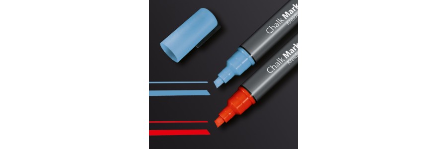GL183 - Sigel - Chalk marker 50, chisel tip 1-5 mm - Bicolor